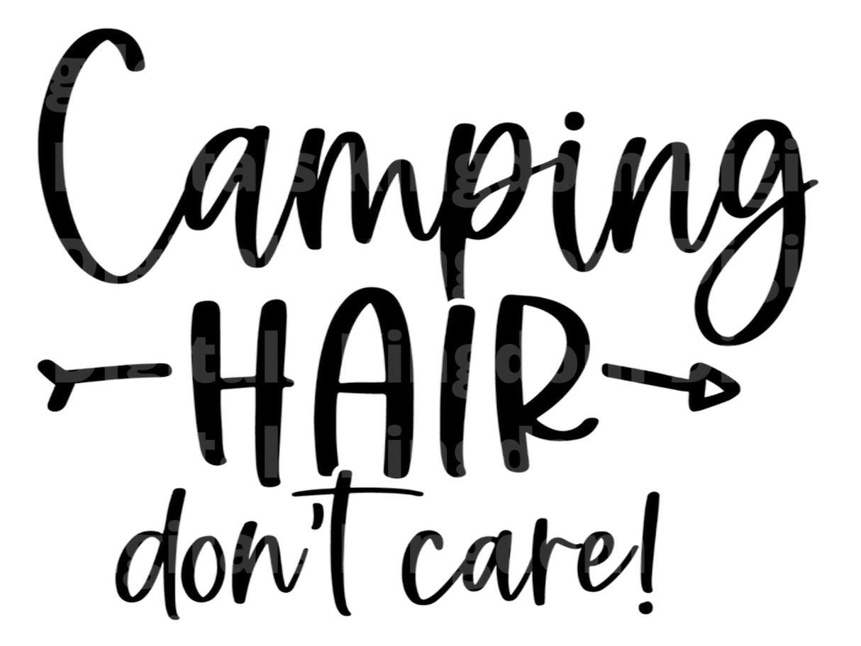 Camper Hair Dont Care SVG Cut File