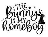 The Bunny Is My Homeboy SVG Cut File
