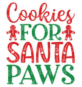 Cookies for Santa Paws SVG Cut File