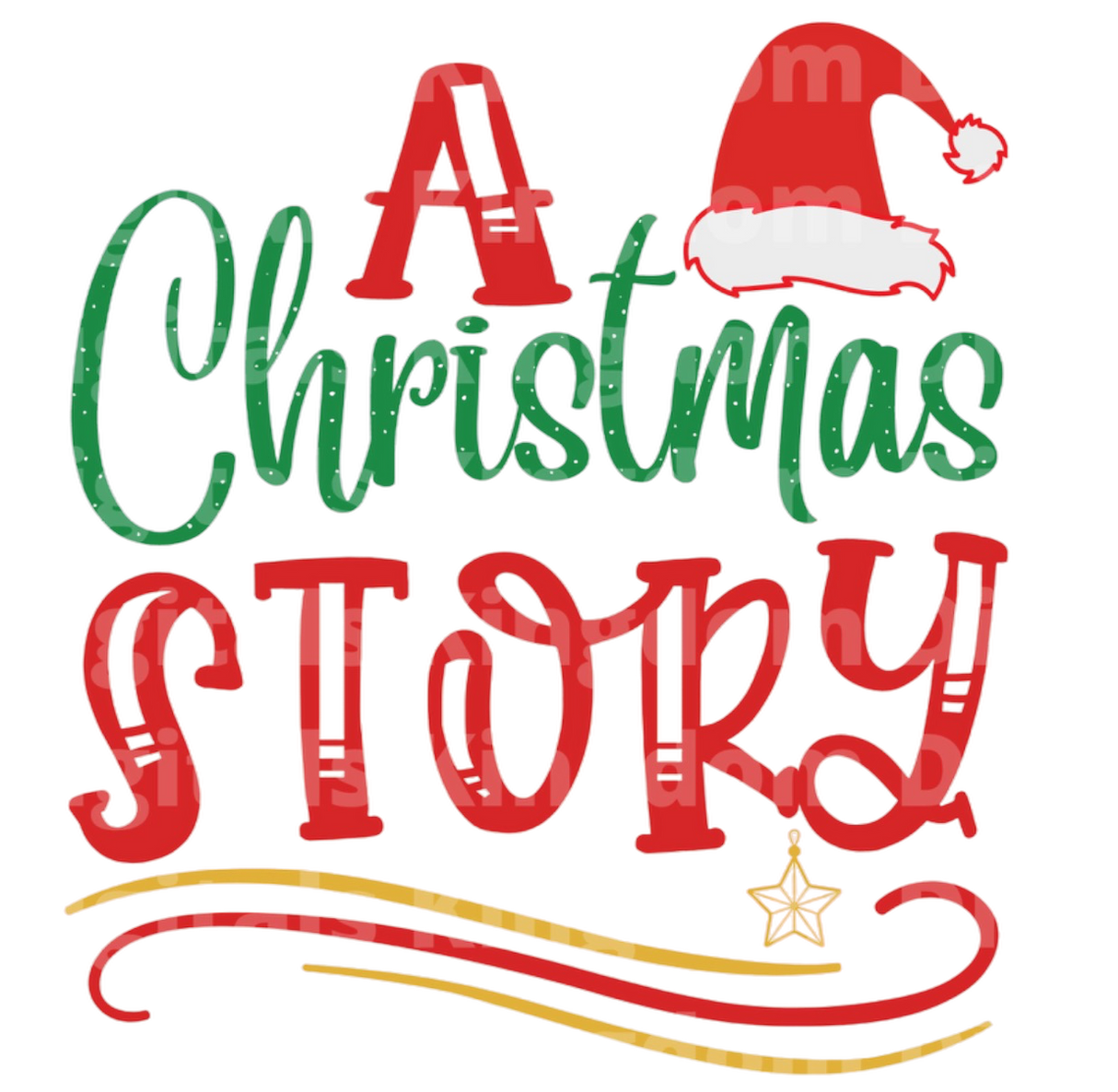A Christmas Story SVG Cut File