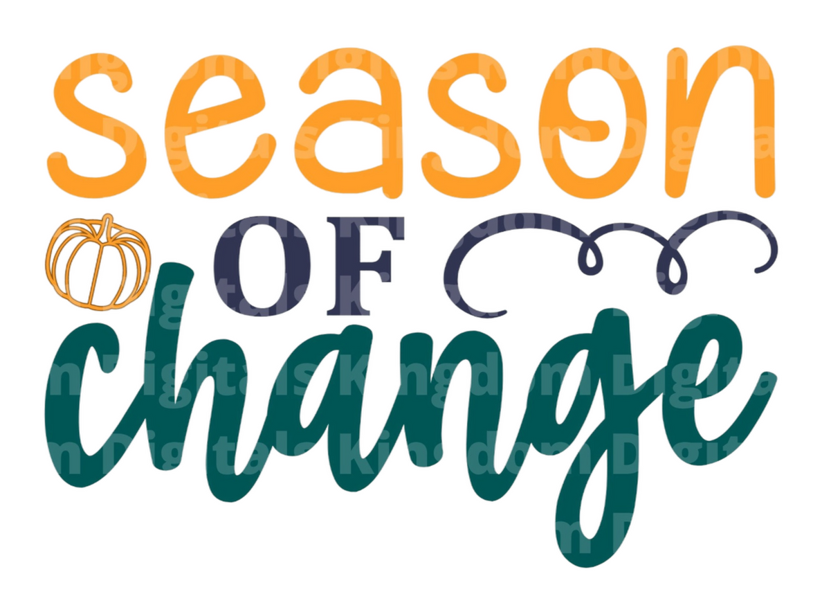 Season of Change SVG Cut File