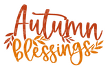 Autumn Blessings SVG Cut File