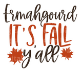 Ermahgourd it's fall y'all SVG Cut File