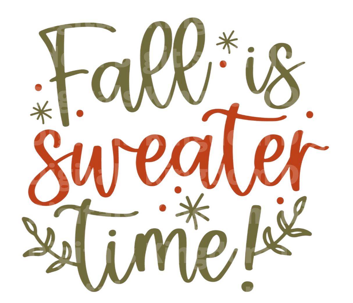 Fall is sweater time! SVG Cut File