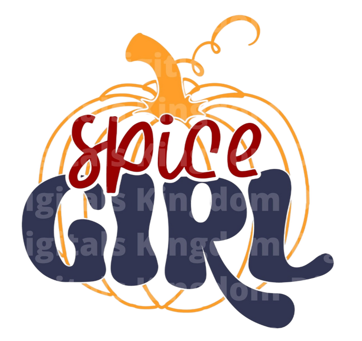 Spice Girl SVG Cut File