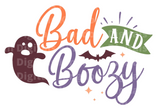 Bad & Boozy SVG Cut File