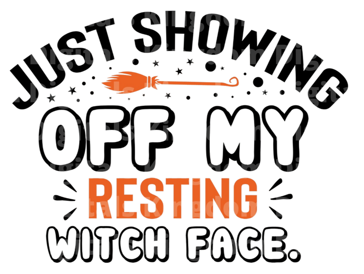 Just showing off my resting Witch face. SVG Cut File