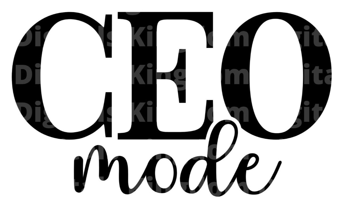 CEO Mode SVG Cut File