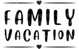 Family Vacation SVG Cut File