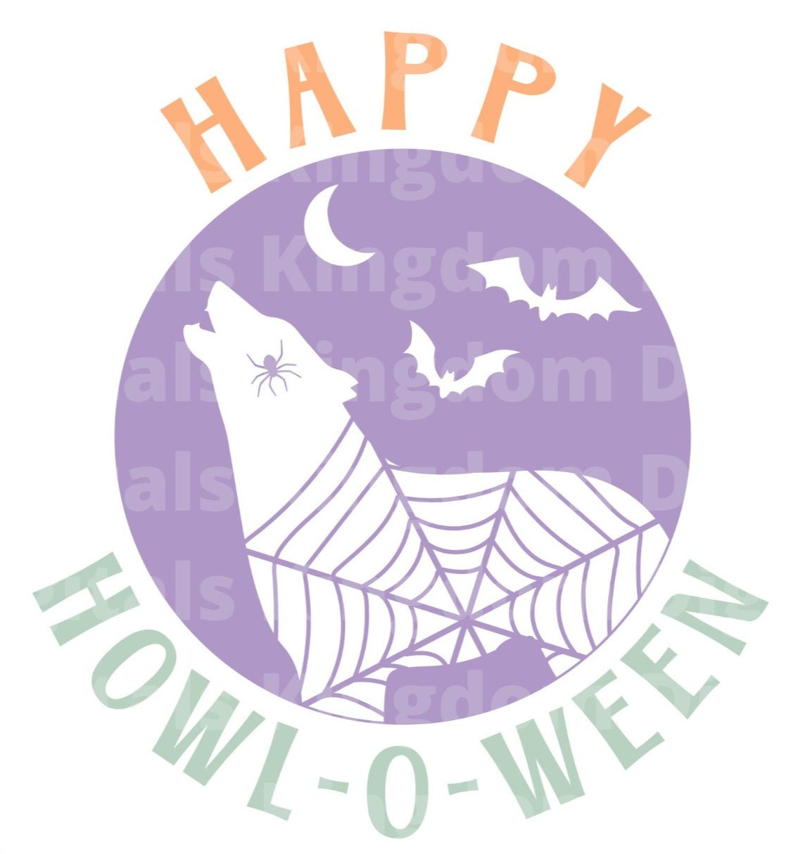 Happy Howl-oween SVG Cut File