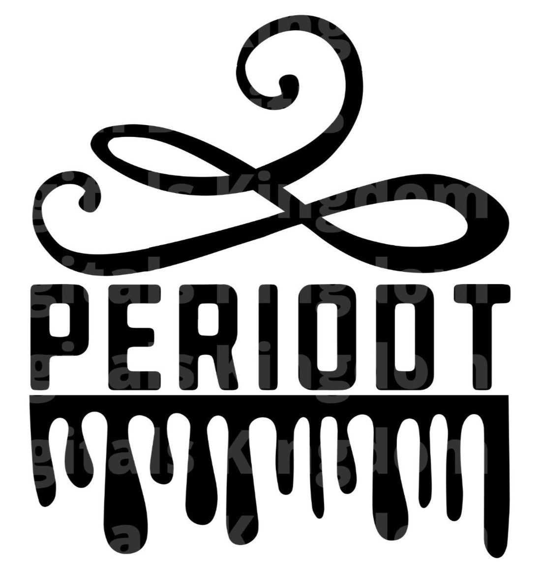 Periodt SVG Cut File