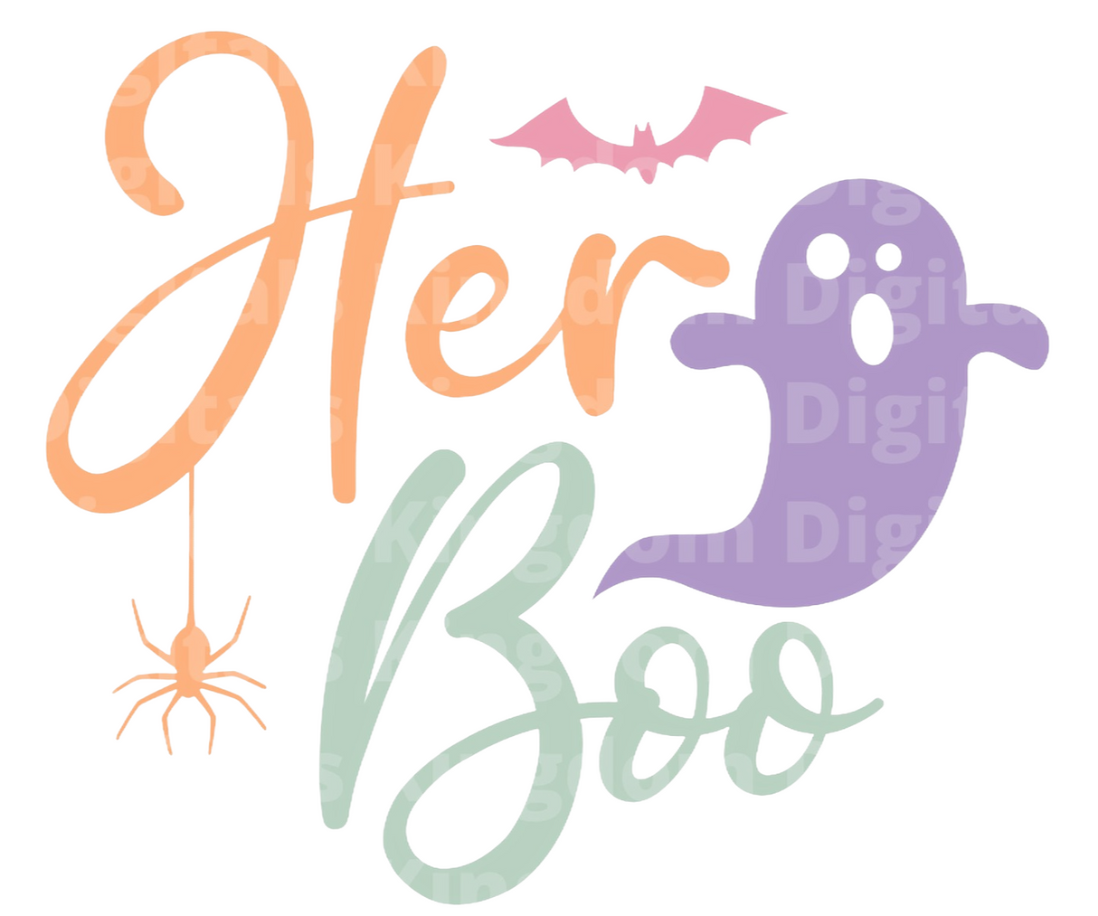 Her boo SVG Cut File