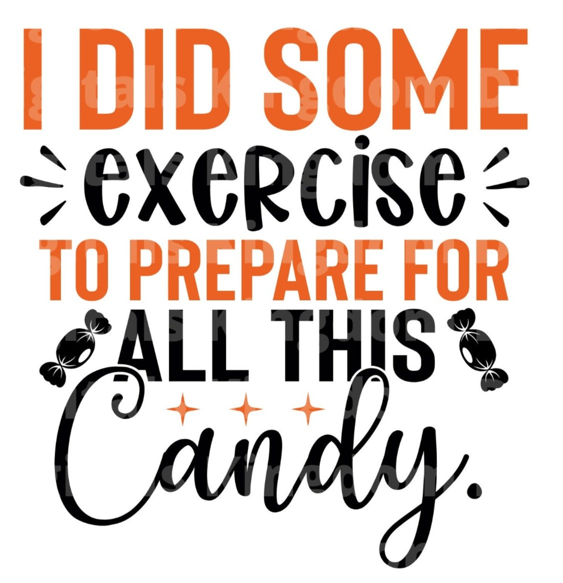 I did some exercise to prepare for all this candy SVG Cut File