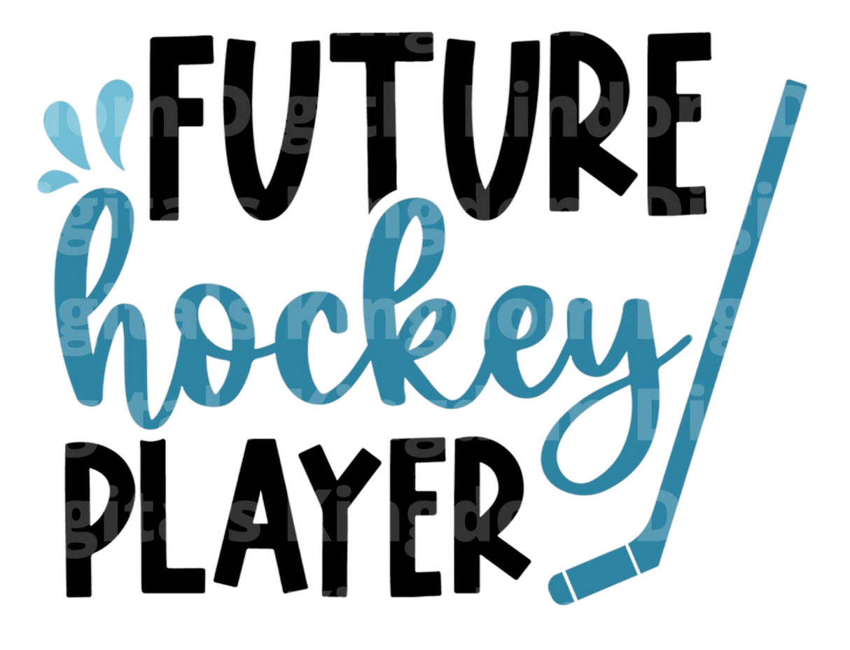 Future Hockey Player SVG Cut File