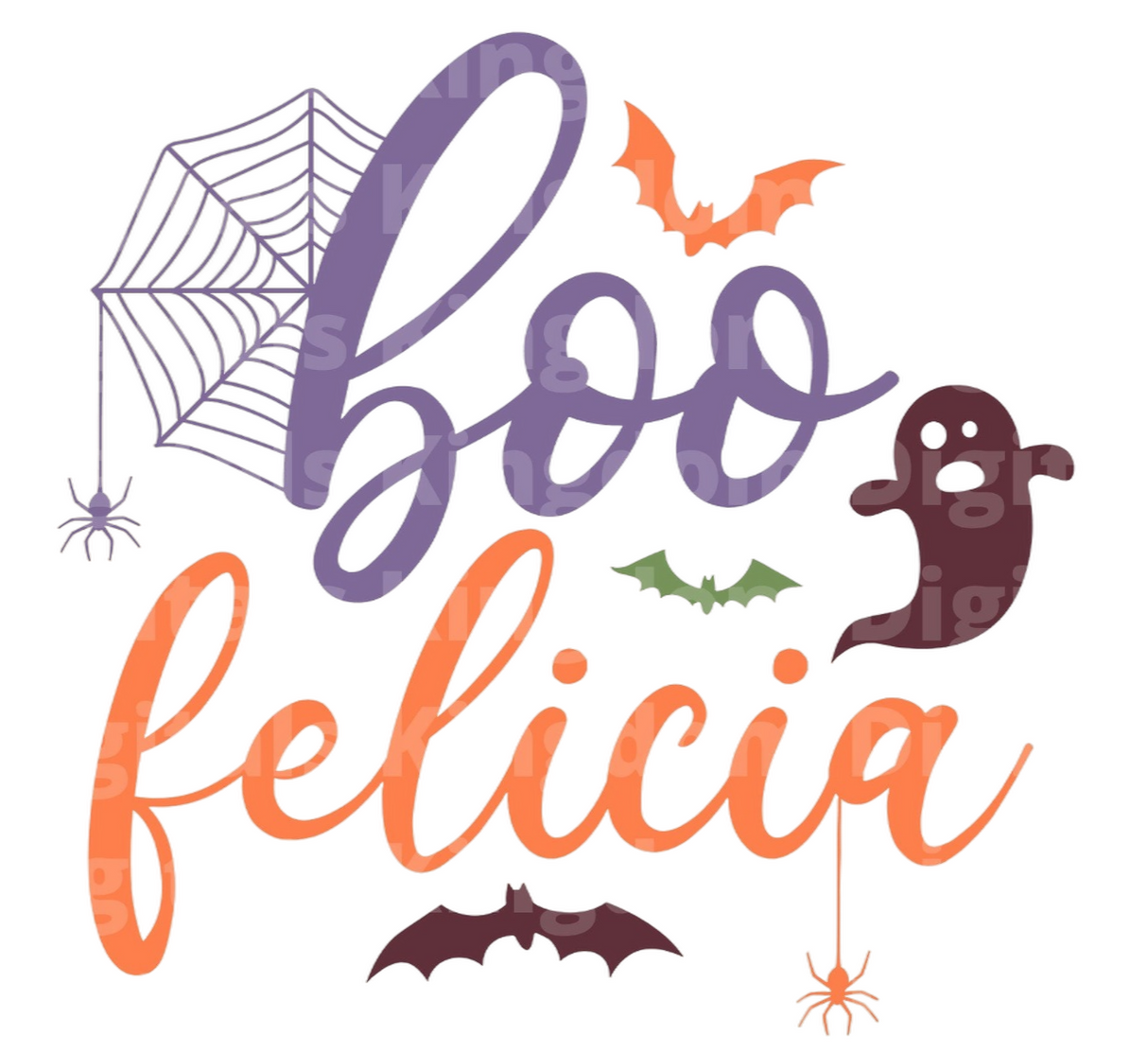 Boo, Felicia SVG Cut File