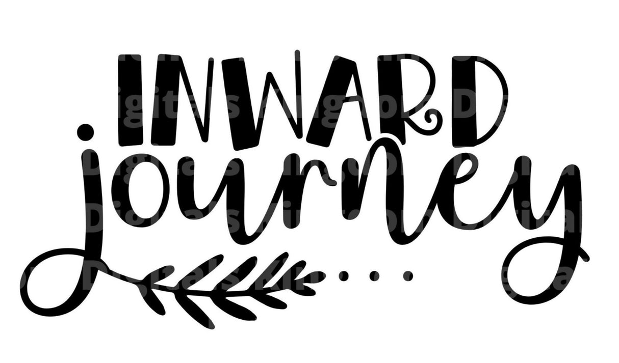 Inward Journey SVG Cut File