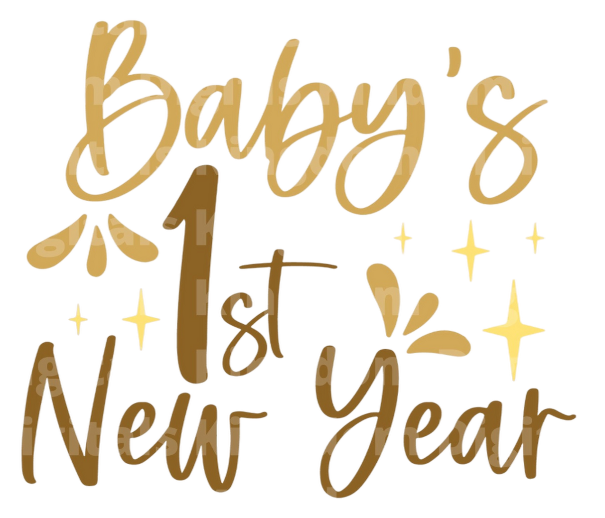 s First New Year SVG Cut File