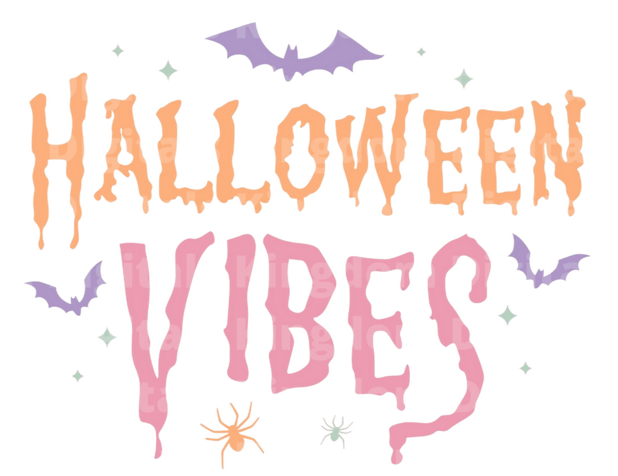 Halloween Vibes SVG Cut File