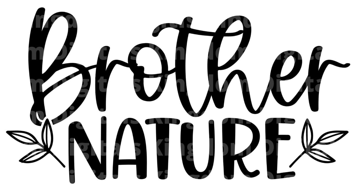 Brother Nature SVG Cut File