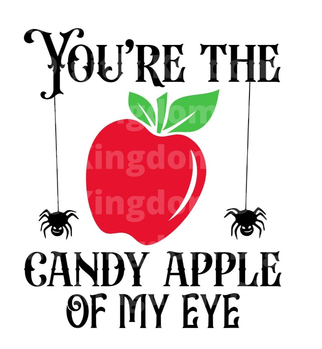 You're the candy apple of my eye. SVG Cut File