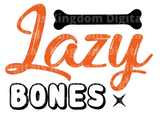 Lazy bones SVG Cut File