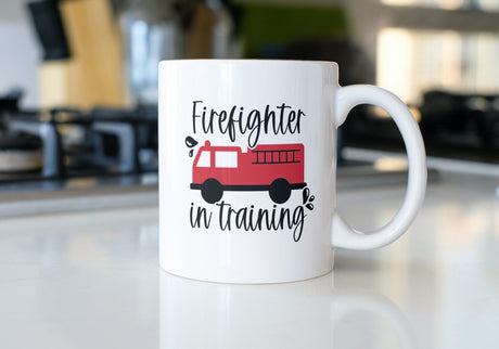 Firefighter In Training SVG Cut File