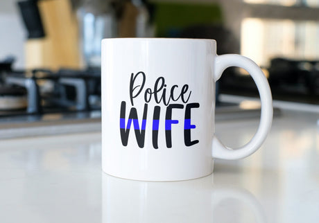 Police Wife SVG Cut File