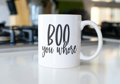 Boo You Whore SVG Cut File