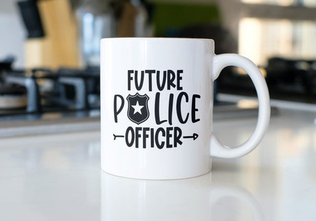 Future Police Officer SVG Cut File