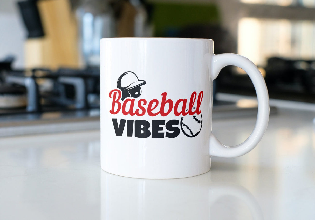 Baseball Vibes SVG Cut File