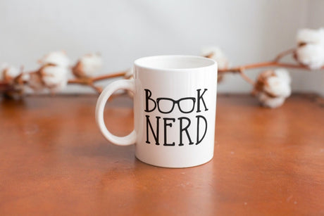 Book Nerd SVG Cut File