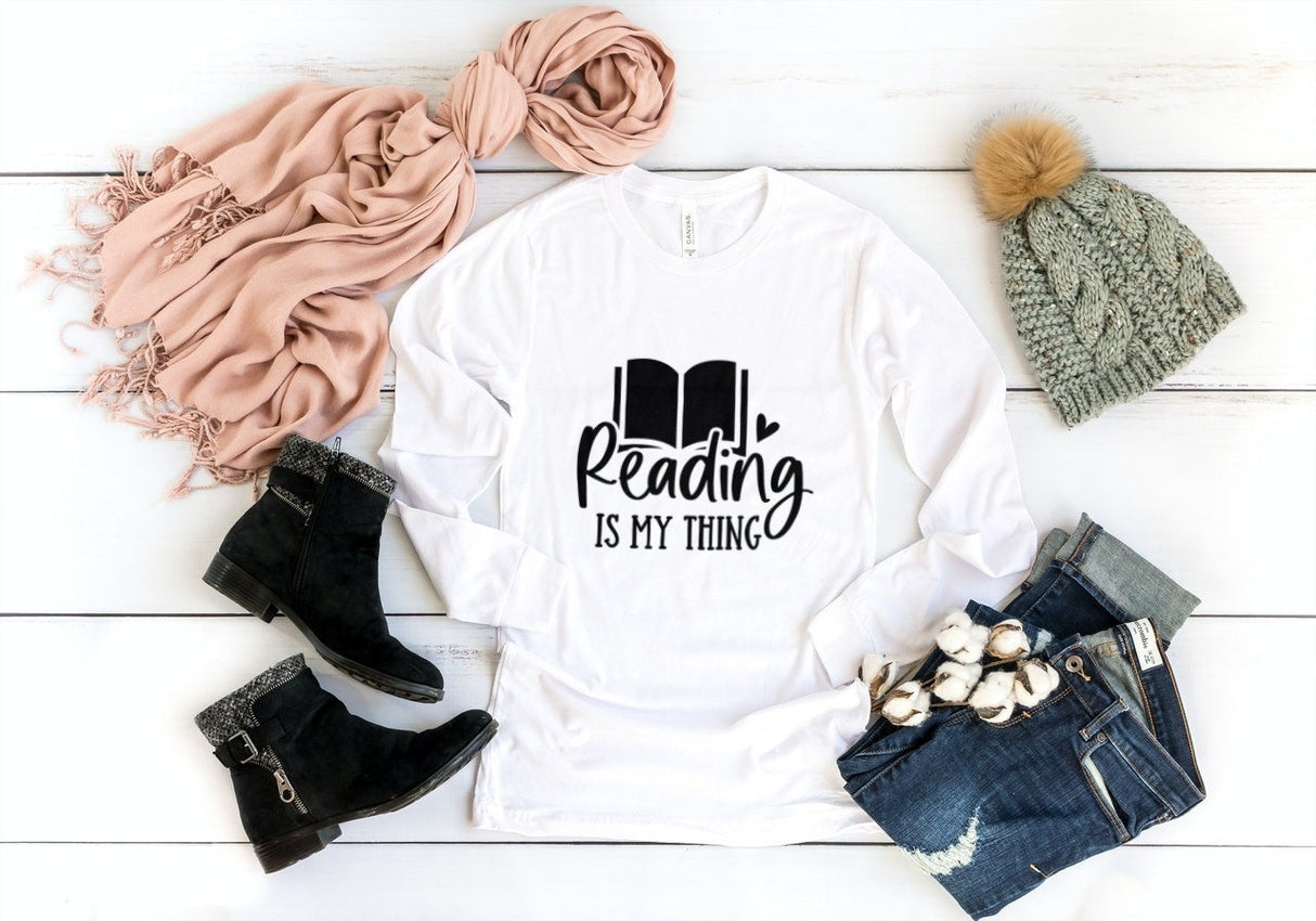 Reading Is My Thing SVG Cut File