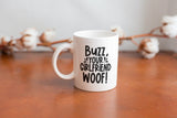 Buzz Your Girlfriend Woof SVG Cut File