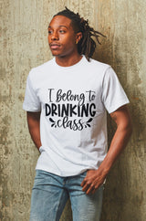 I belong to the drinking class SVG Cut File