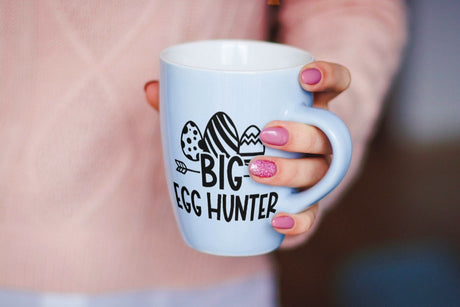Big Egg Hunter SVG Cut File