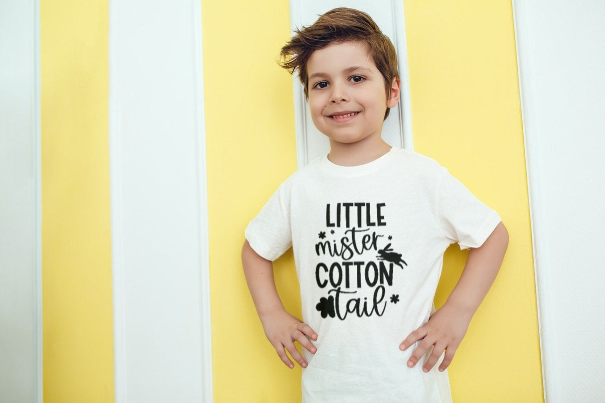 Little Mister Cotton Tail SVG Cut File