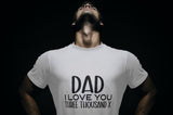 Dad I love You 3 Thousand X SVG Cut File