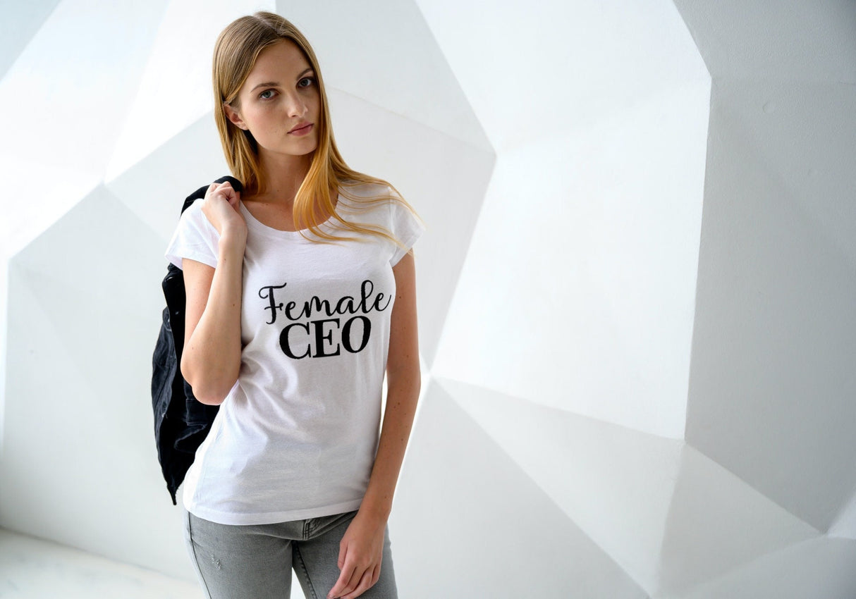 Female CEO SVG Cut File