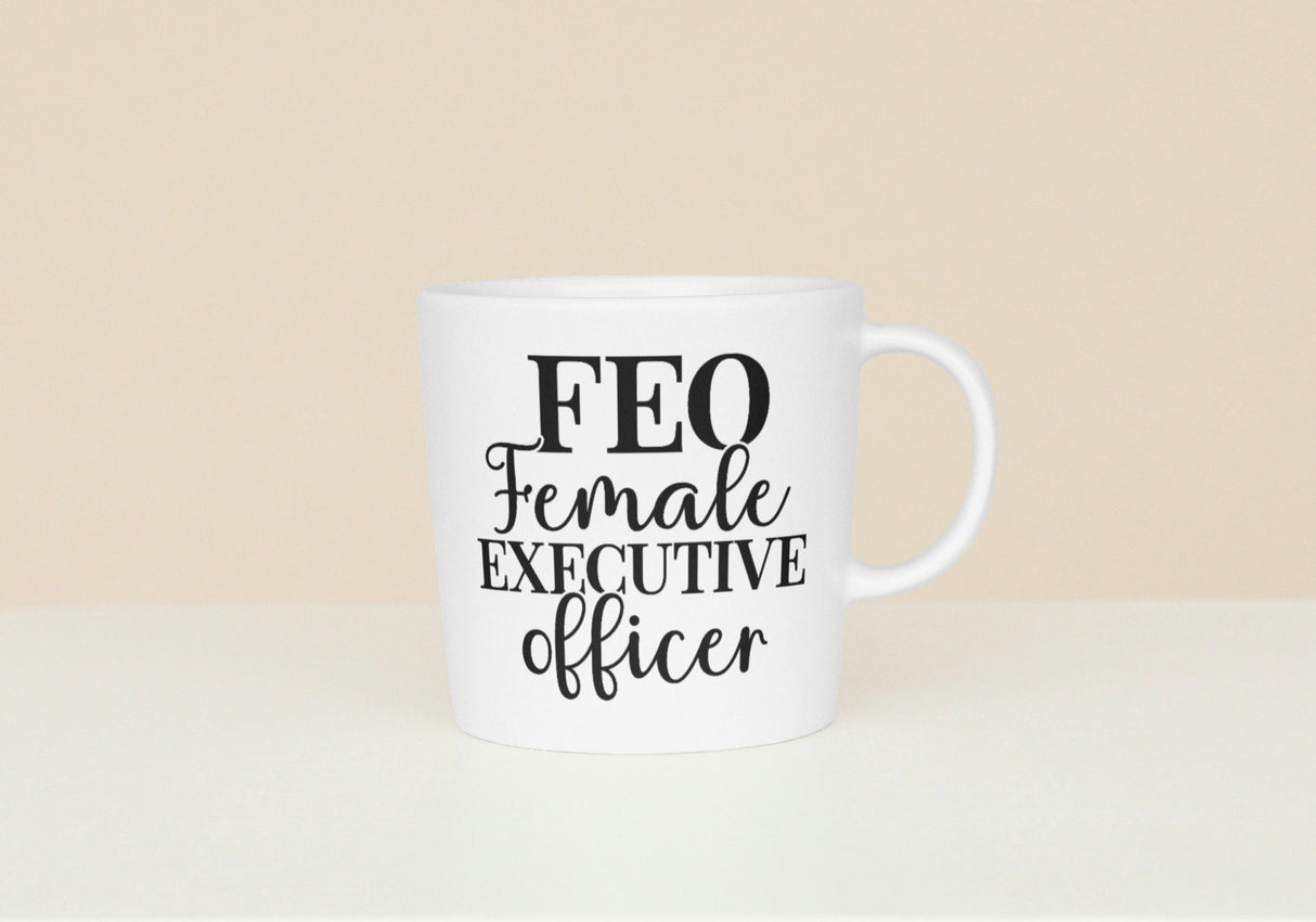 FEO Female Executive Officer SVG Cut File