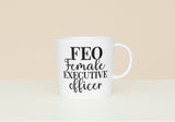 FEO Female Executive Officer SVG Cut File