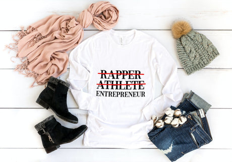 Rapper Athlete Entrepreneur SVG Cut File