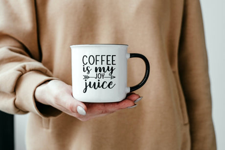 Coffee Is My Joy Juice SVG Cut File