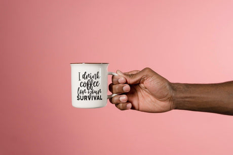 I drink coffee for your survival SVG Cut File