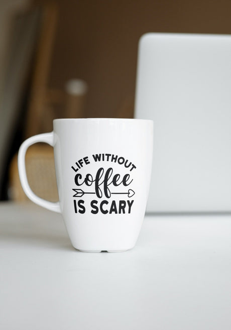 Life Without Coffee Is Scary SVG Cut File