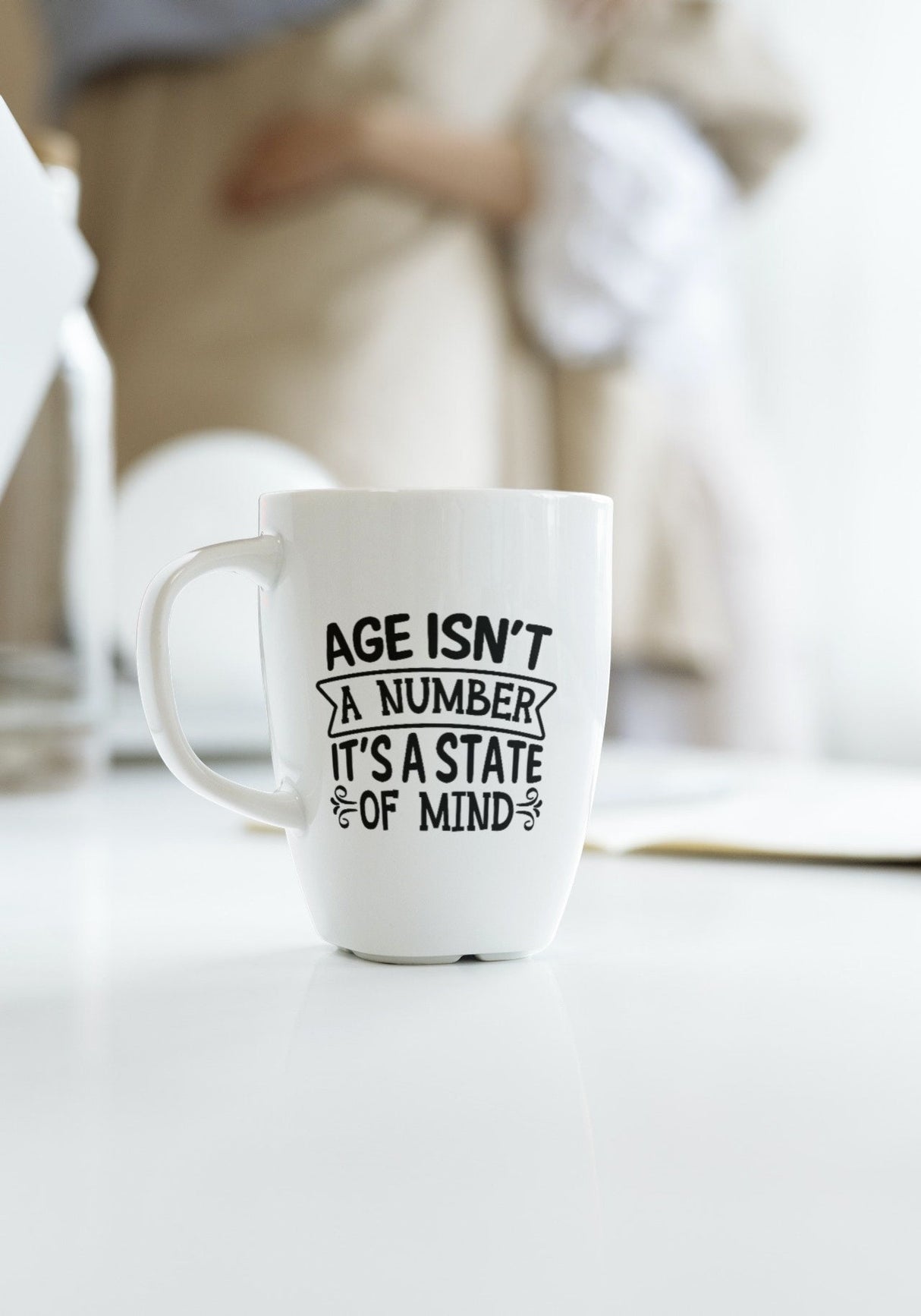 Age Isnt a Number Its a State of Mind SVG Cut File