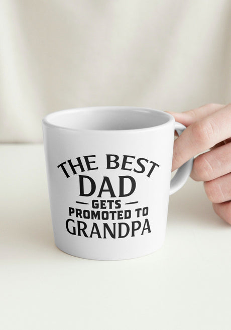 Best Dad Gets Promoted To Grandpa SVG Cut File