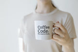 Coffee Code My Alarm Clock SVG Cut File