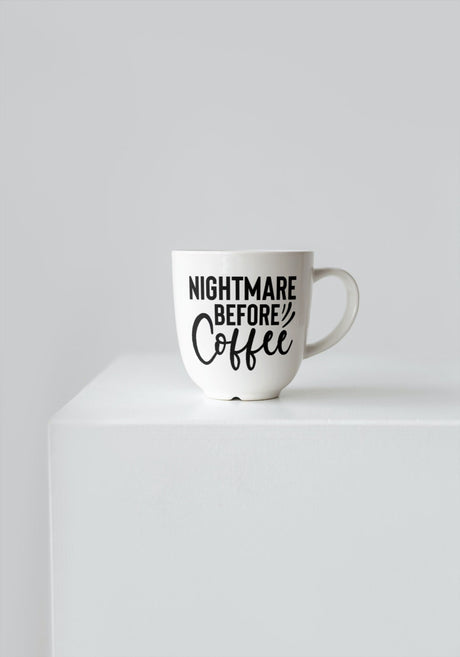 Nightmare Before Coffee SVG Cut File