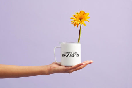 Im Here To Do Savasana SVG Cut File