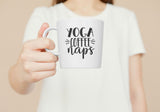 Yoga Coffee Naps SVG Cut File